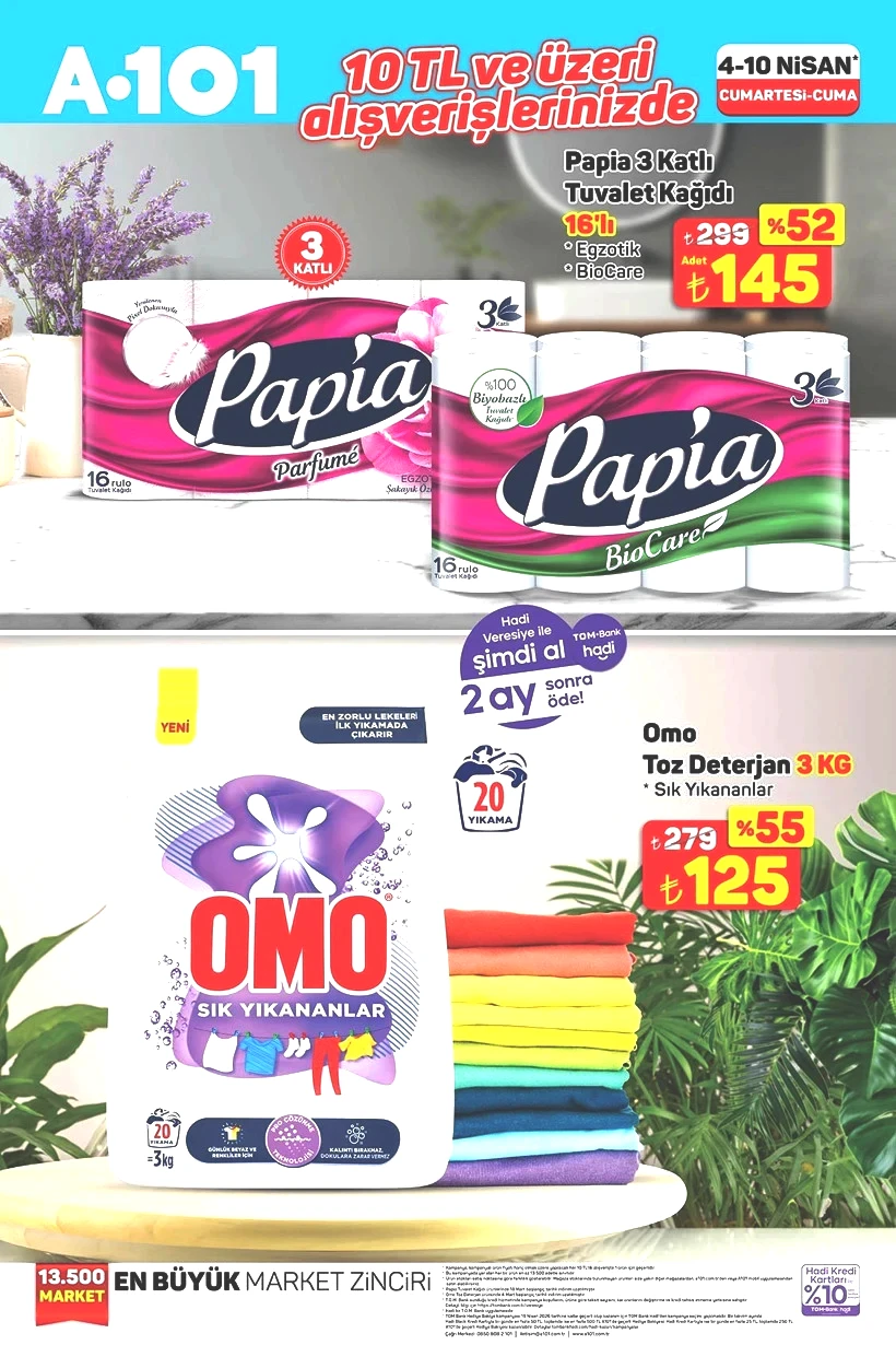 A101 4-10 Nisan 2026 Haftanın Öne Çıkan Ürünleri Ayçiçek Yağı, Kahve Çeşitleri, Tuvalet Kağıdı İndirimde - Resim : 4