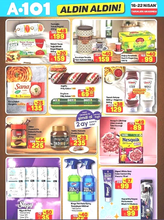 A101 KATALOG BU HAFTA 16 NİSAN 2026 - TAM LİSTE BROŞÜRÜ EN SON ÜRÜNLER