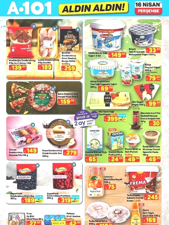 A101 KATALOG BU HAFTA 16 NİSAN 2026 - TAM LİSTE BROŞÜRÜ EN SON ÜRÜNLER