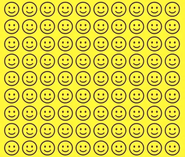 İşte beyni zorlayan o zeka testi: Sadece gerçek dahiler resimdeki farklı gülücüğü 6 saniyede buluyor - Resim : 1