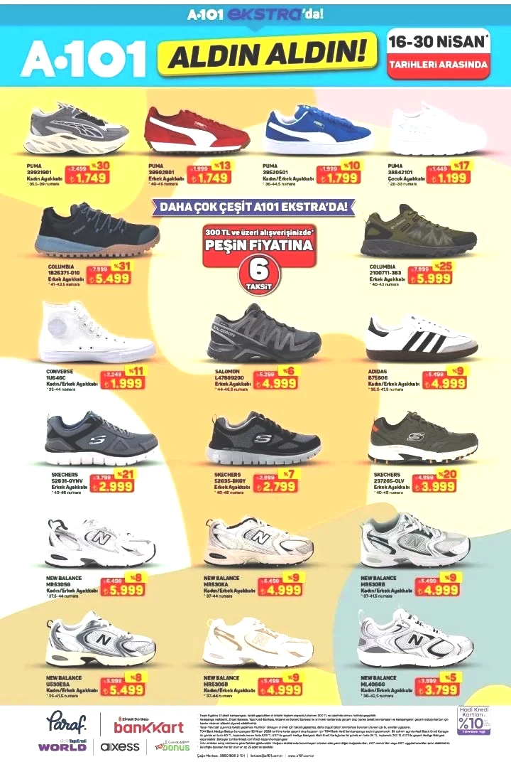 A101 16 Nisan Online Aldın Aldın Kataloğu: Teknolojiden spor aletlerine internete özel dev kampanya! - Sayfa 6