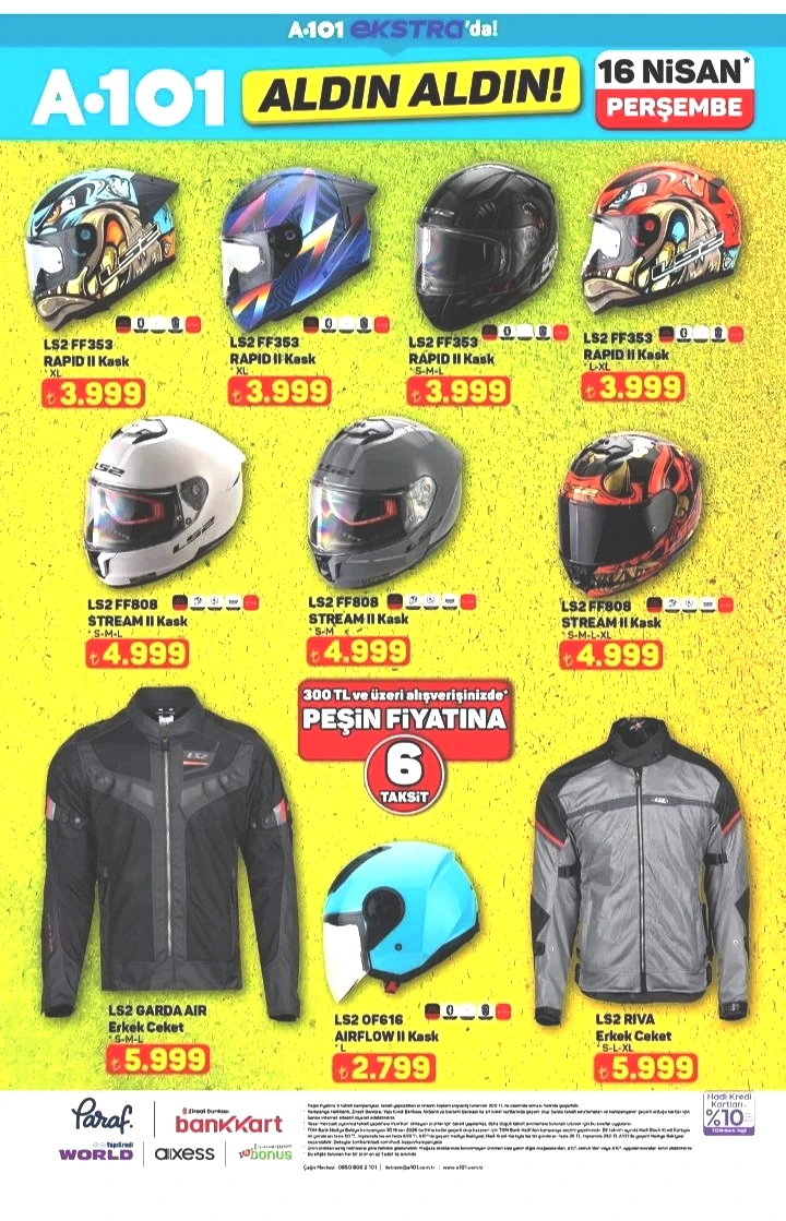A101 16 Nisan Online Aldın Aldın Kataloğu: Teknolojiden spor aletlerine internete özel dev kampanya! - Sayfa 7
