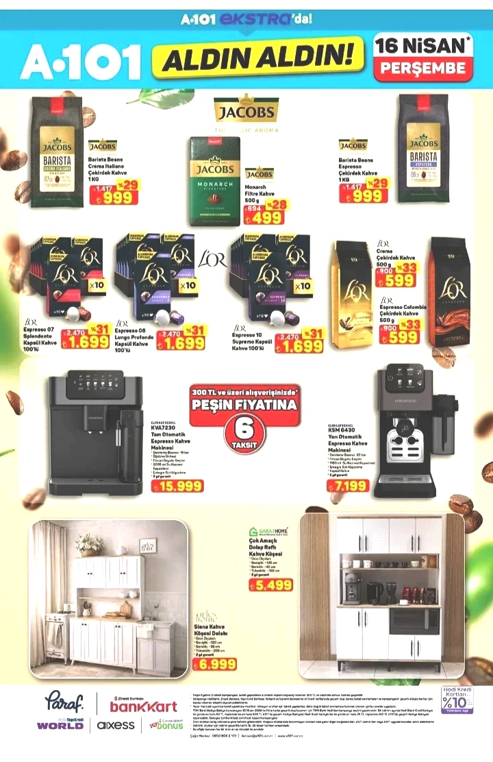 A101 16 Nisan Online Aldın Aldın Kataloğu: Teknolojiden spor aletlerine internete özel dev kampanya! - Sayfa 8