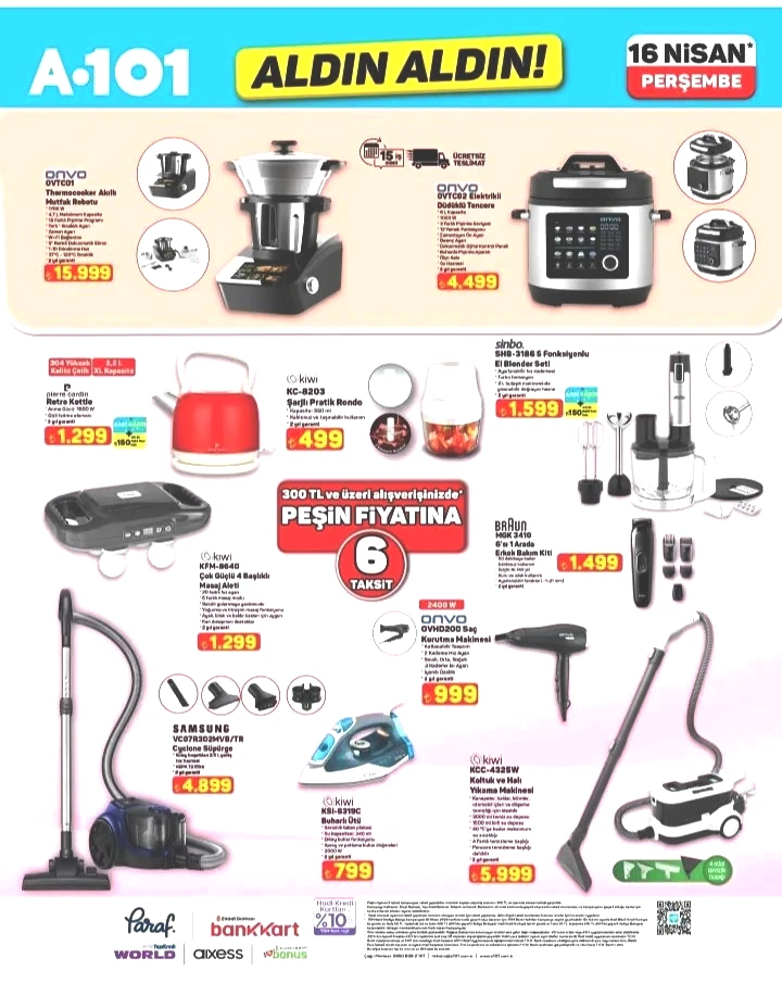 Mutfakta zaman kazandıran teknoloji: A101’de 16 Nisan Perşembe Siyah Turbo Cam Ankastre Set fırsatı! - Sayfa 4