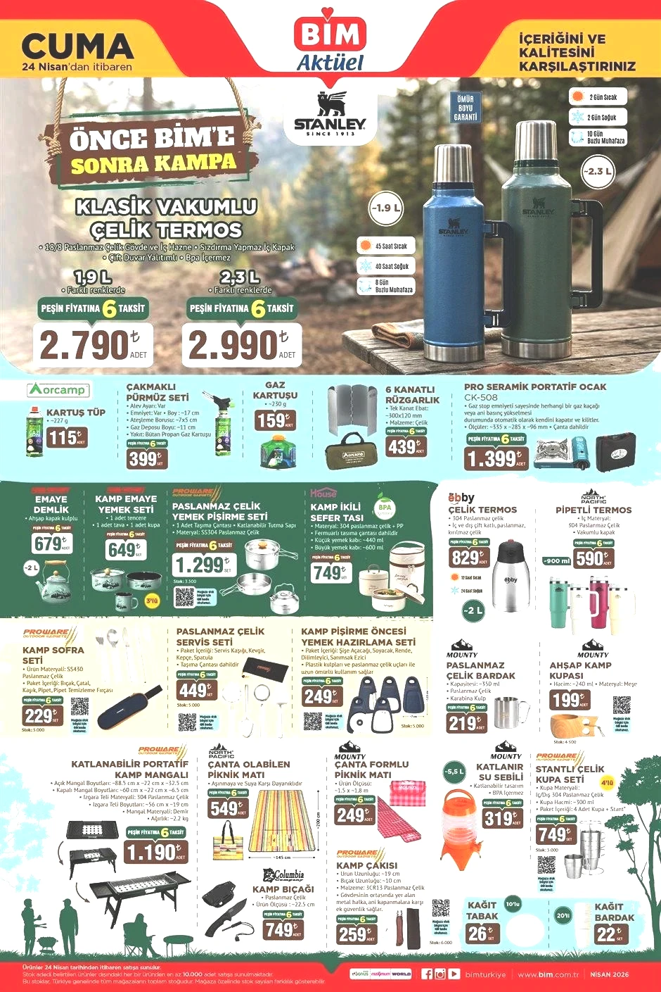 24 NİSAN BİM KATALOĞU