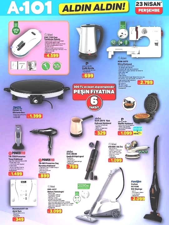 A101 ALDIN ADIN AFİŞİ TAMAMI 23 NİSAN 2026