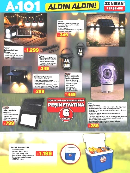 A101 AFİŞ ALDIN ALDIN ÜRÜNLERİ 23 NİSAN 2026 || A101 aktüel ürünler kataloğu bu hafta neler getiriyor A101 broşürü ile manyetik blok, iç mekan LED ekran, cam temizleme robotu, su sebili, buharlı temizleyici, trambolin geliyor