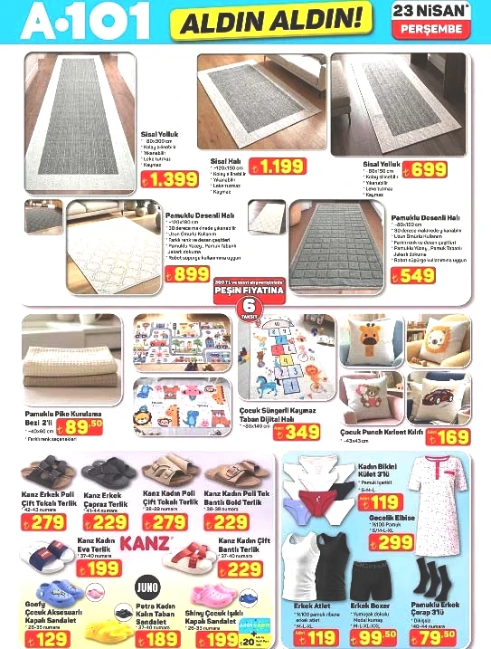 A101 AFİŞ ALDIN ALDIN ÜRÜNLERİ 23 NİSAN 2026 || A101 aktüel ürünler kataloğu bu hafta neler getiriyor A101 broşürü ile manyetik blok, iç mekan LED ekran, cam temizleme robotu, su sebili, buharlı temizleyici, trambolin geliyor