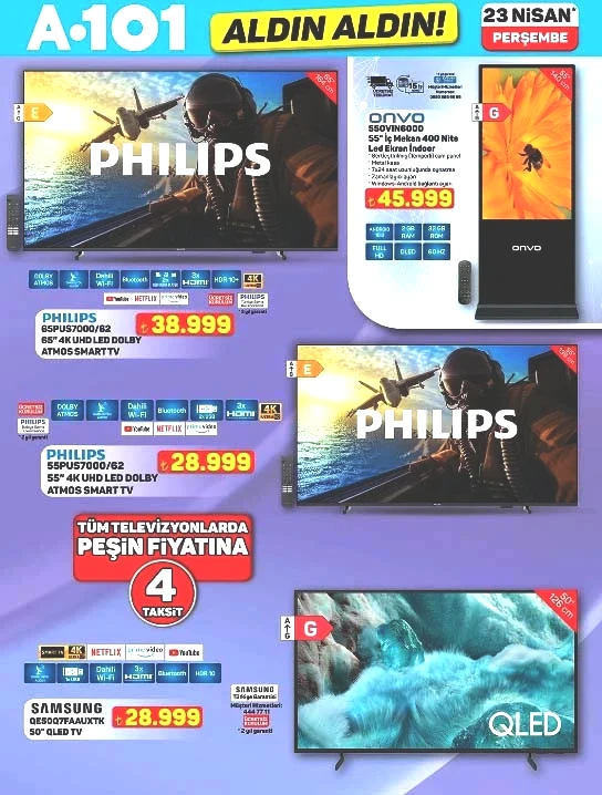 A101 KATALOG BU HAFTA 23 NİSAN 2026