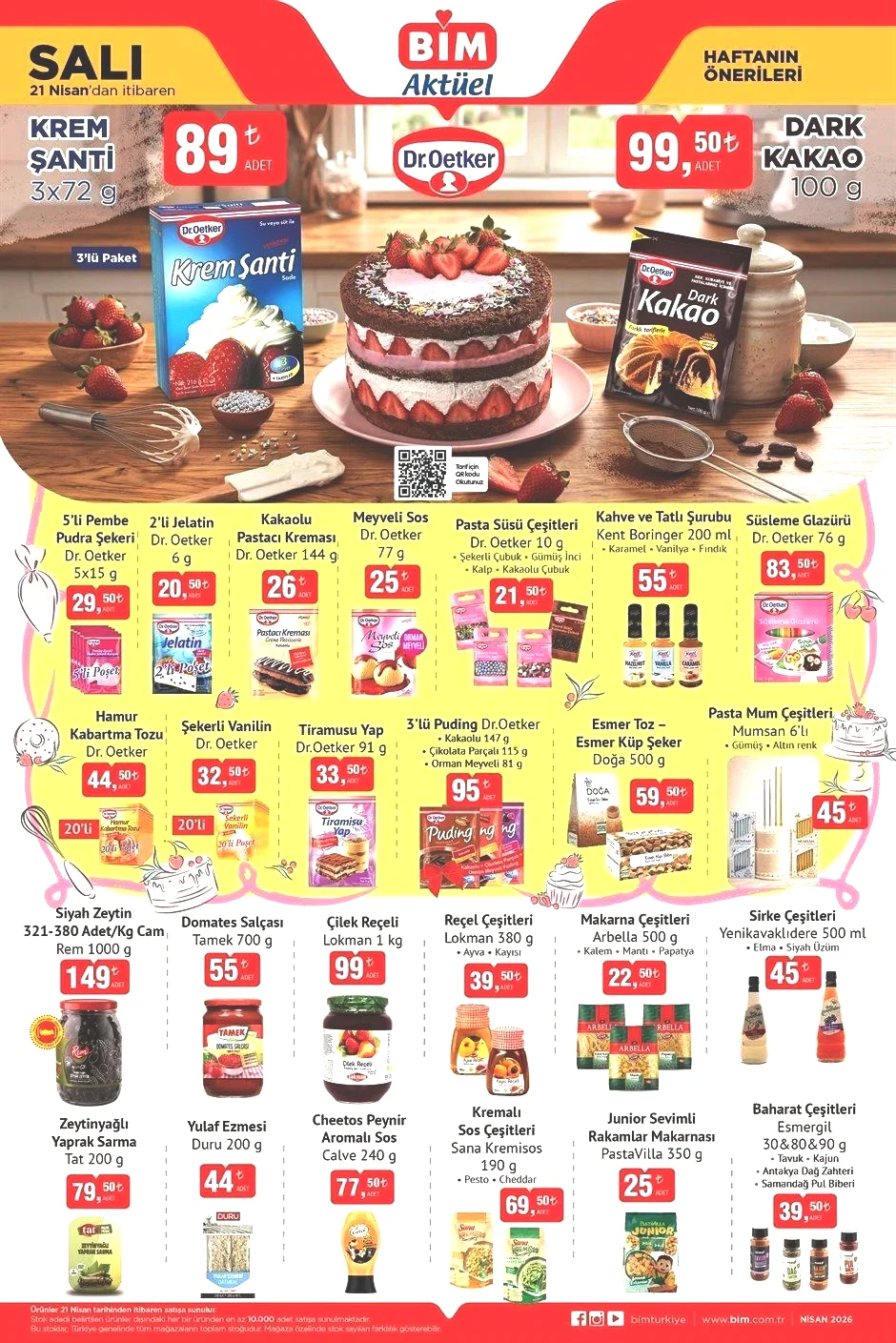 21 NİSAN SALI BİM AKTÜEL KATALOGU