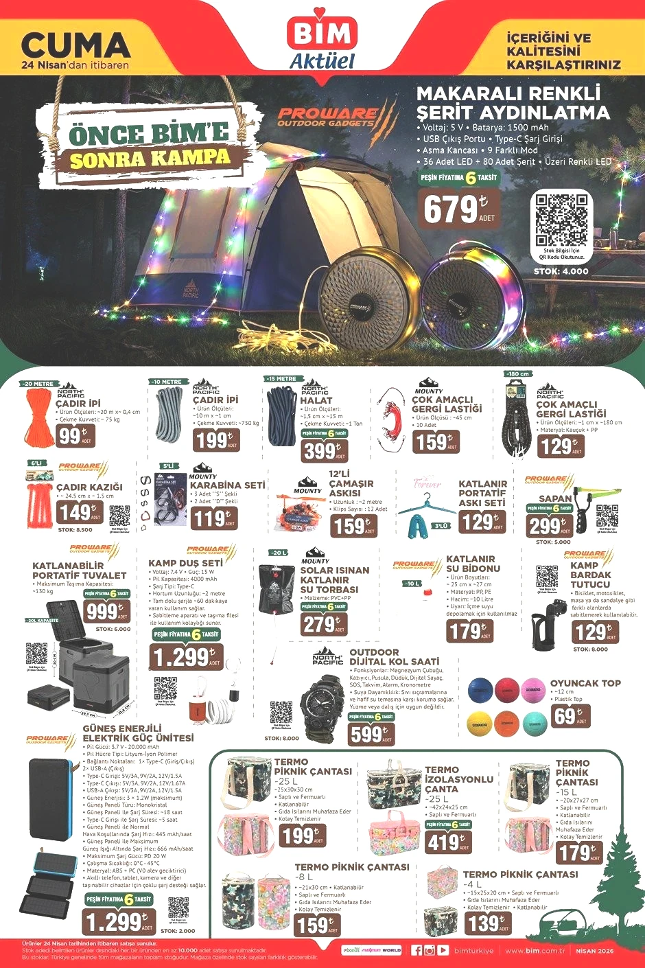 24 NİSAN BİM KATALOĞU